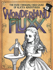 Looney Labs Wonderland Fluxx: Cheshire Cat directions, playful twists for groups.