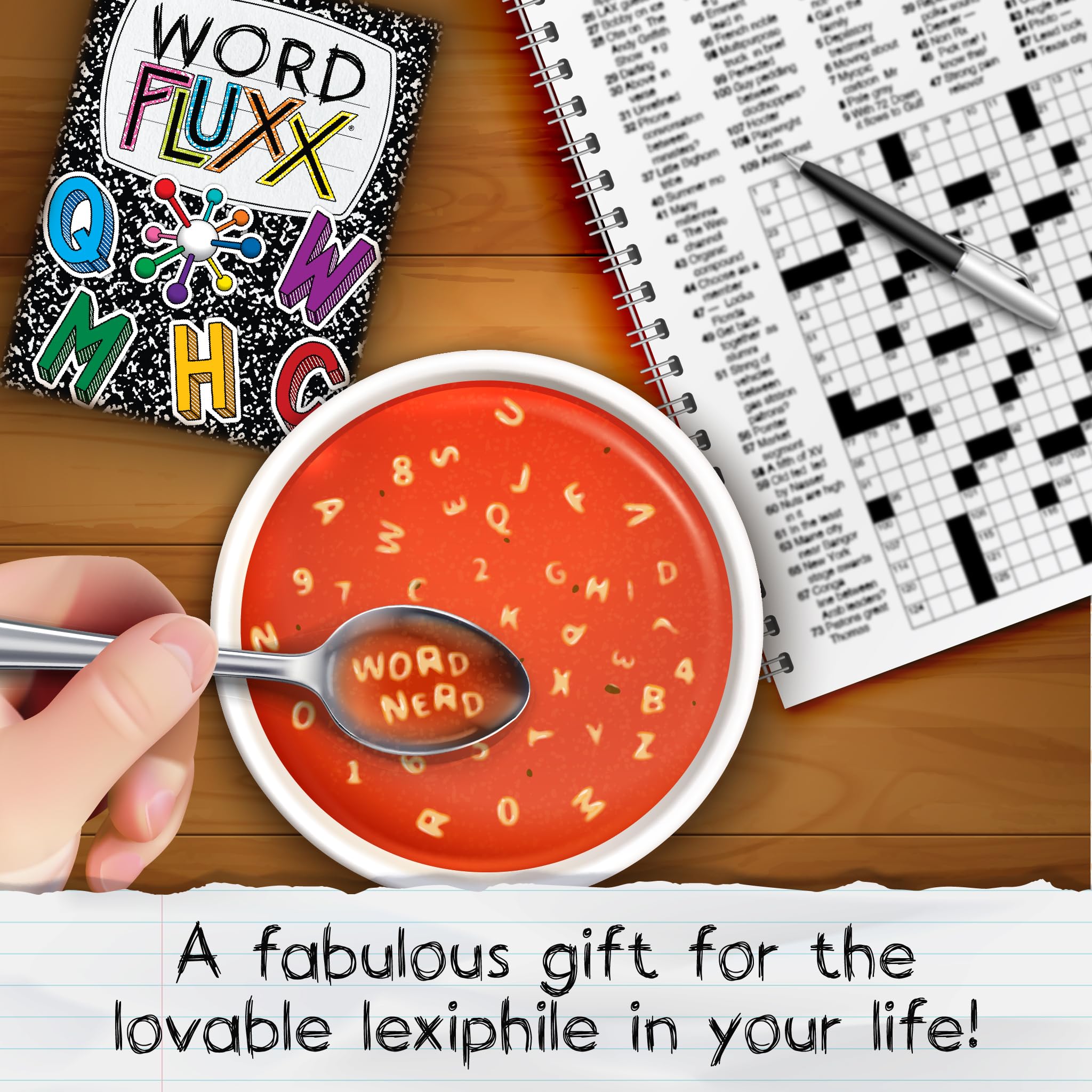 Word Fluxx large letter set supports diverse word-building and learning
