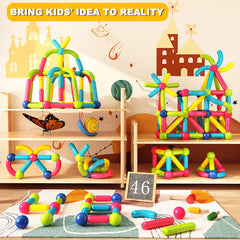 Loovio magnet toys storage bag keeps play area tidy and portable