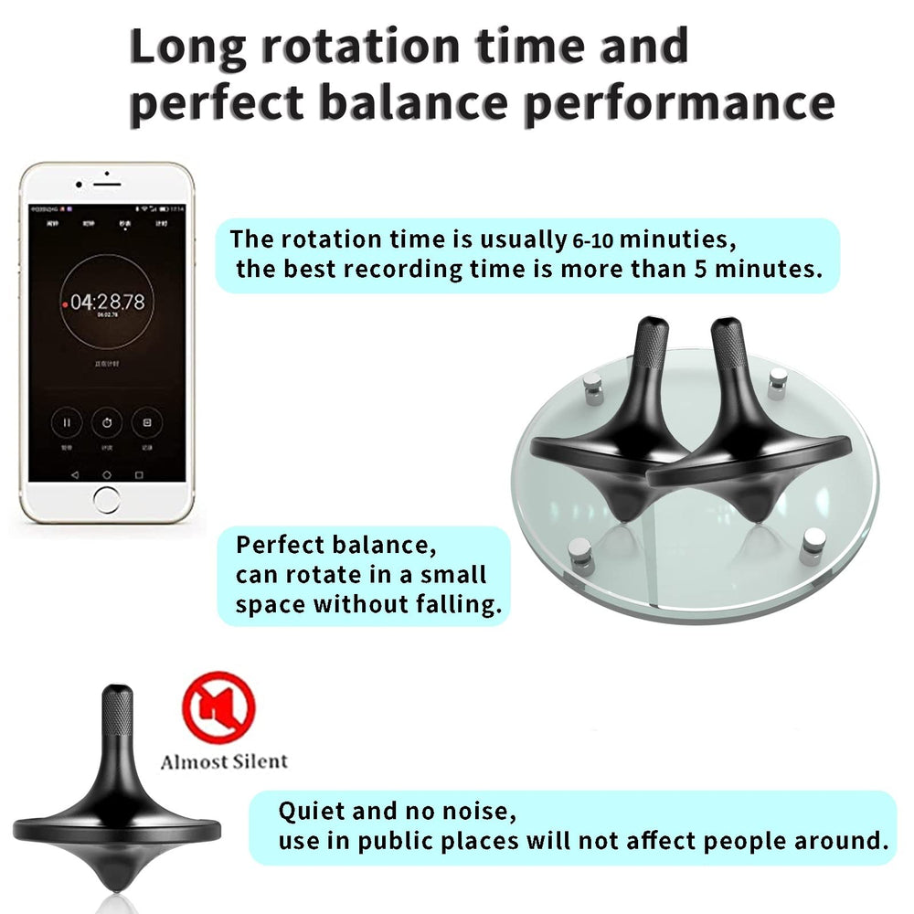 LOQATIDIS small spinning top, portable for quick focus breaks.