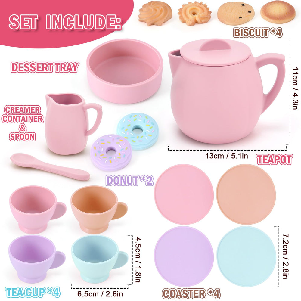 Lorfancy gift box tea set, ready-to-gift playful set.