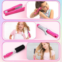 Lorfancy array of hair rollers and tools sparks creativity during playtime.