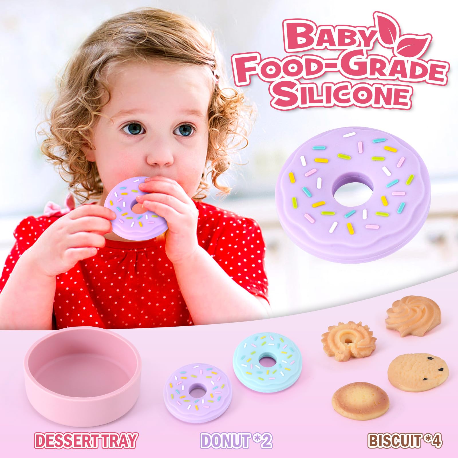 Lorfancy silicone creamer for kids, adds realistic tea-time pretend play.