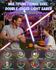 Lorsaberus 12 RGB colors offer customizable duel visuals.