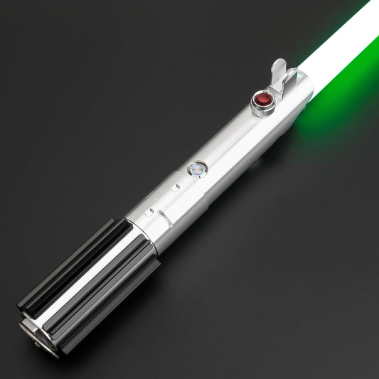 Lorsaberus light saber with motion-control hilt for authentic dueling experiences.