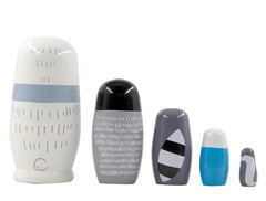 Lorveelo polar bear nesting dolls make a charming gift