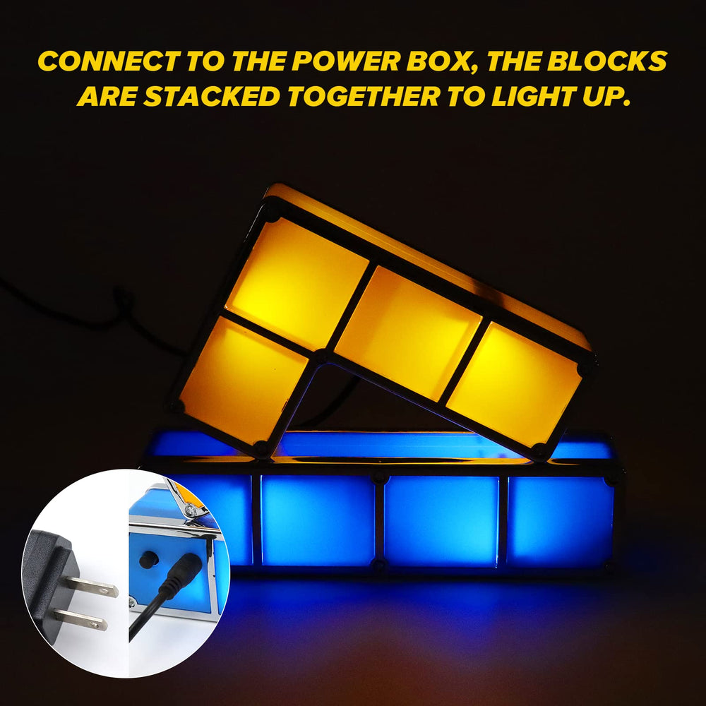 LOSCHEN seven-color interlocking light for vibrant mood illumination.