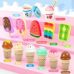 Loscola ice cream cup and frozen custard set sparks role-play serving favorites.