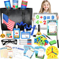 Loscola pretend play school set with teacher bag enables imaginative role-play and easy cleanup.