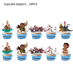 Losede cake decorations set makes party desserts look charming.