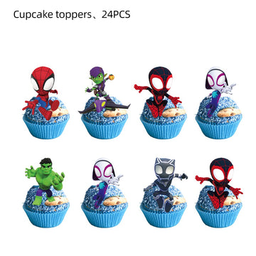 Losede cupcake toppers brighten treats for celebrations and dessert displays.