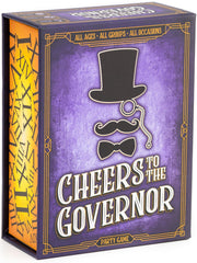 Lost Boy Entertainment Cheers to The Governor packaging shown, ideal for gifting and display.