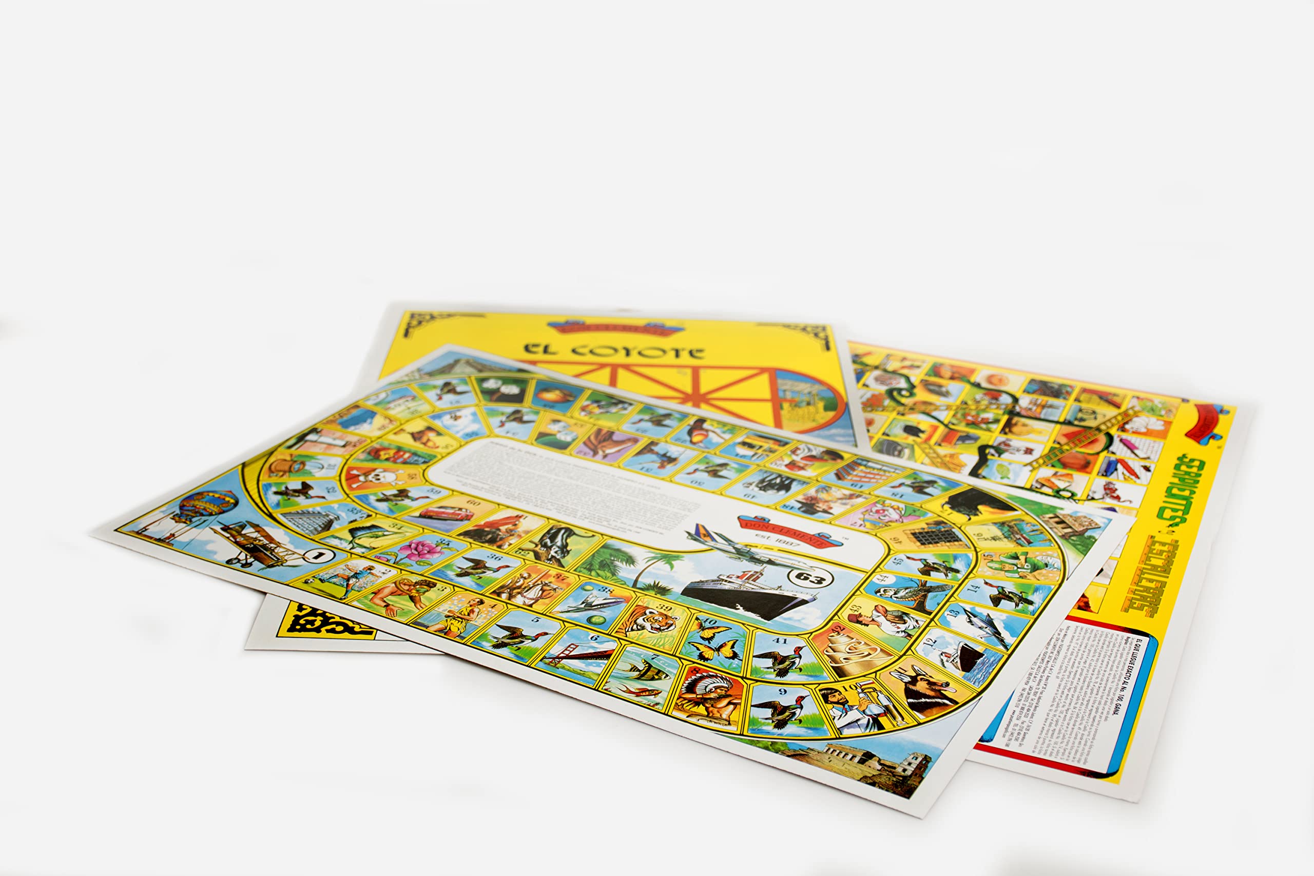 Loteria Don Clemente detailed artwork enhances table presence