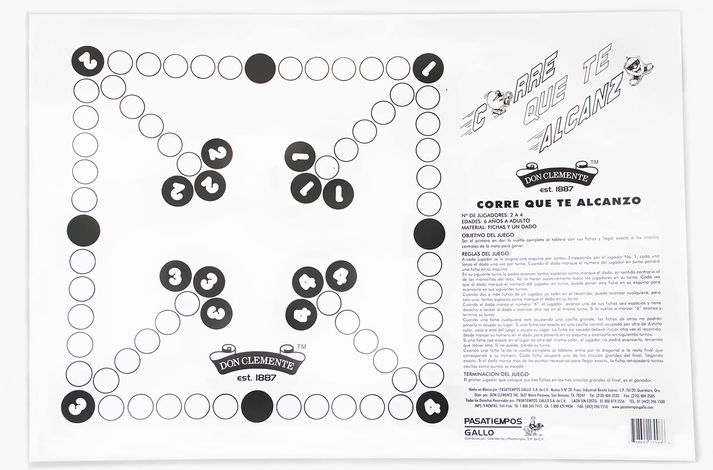Loteria Don Clemente tabletop play ready for family game night