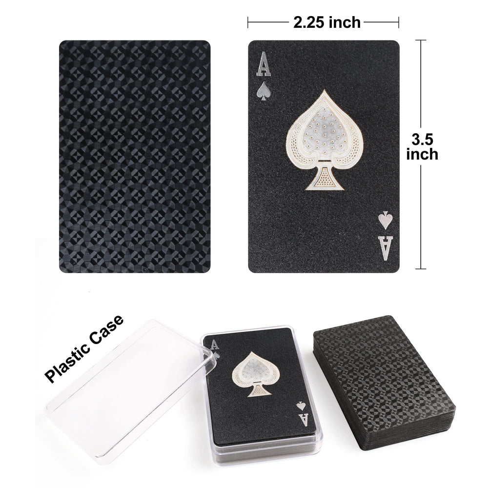 LotFancy cards ideal for poker, Euchre, Blackjack and other card games