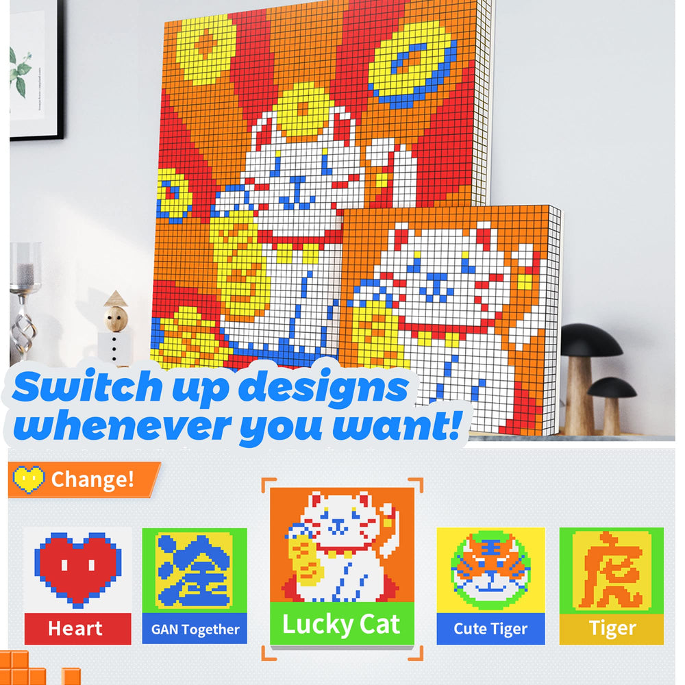 LotFancy GAN Mosaic Cubes make a stylish, interactive home decor or thoughtful gift.