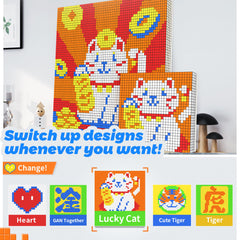 LotFancy GAN Mosaic Cubes make a stylish, interactive home decor or thoughtful gift.
