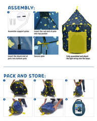LotFancy portable carry bag shows foldable storage for travel