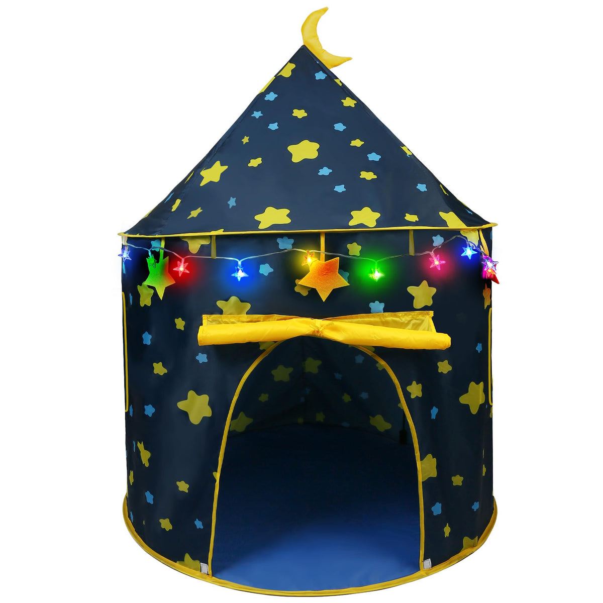 LotFancy Play Tent with star lights creates a dreamy play space