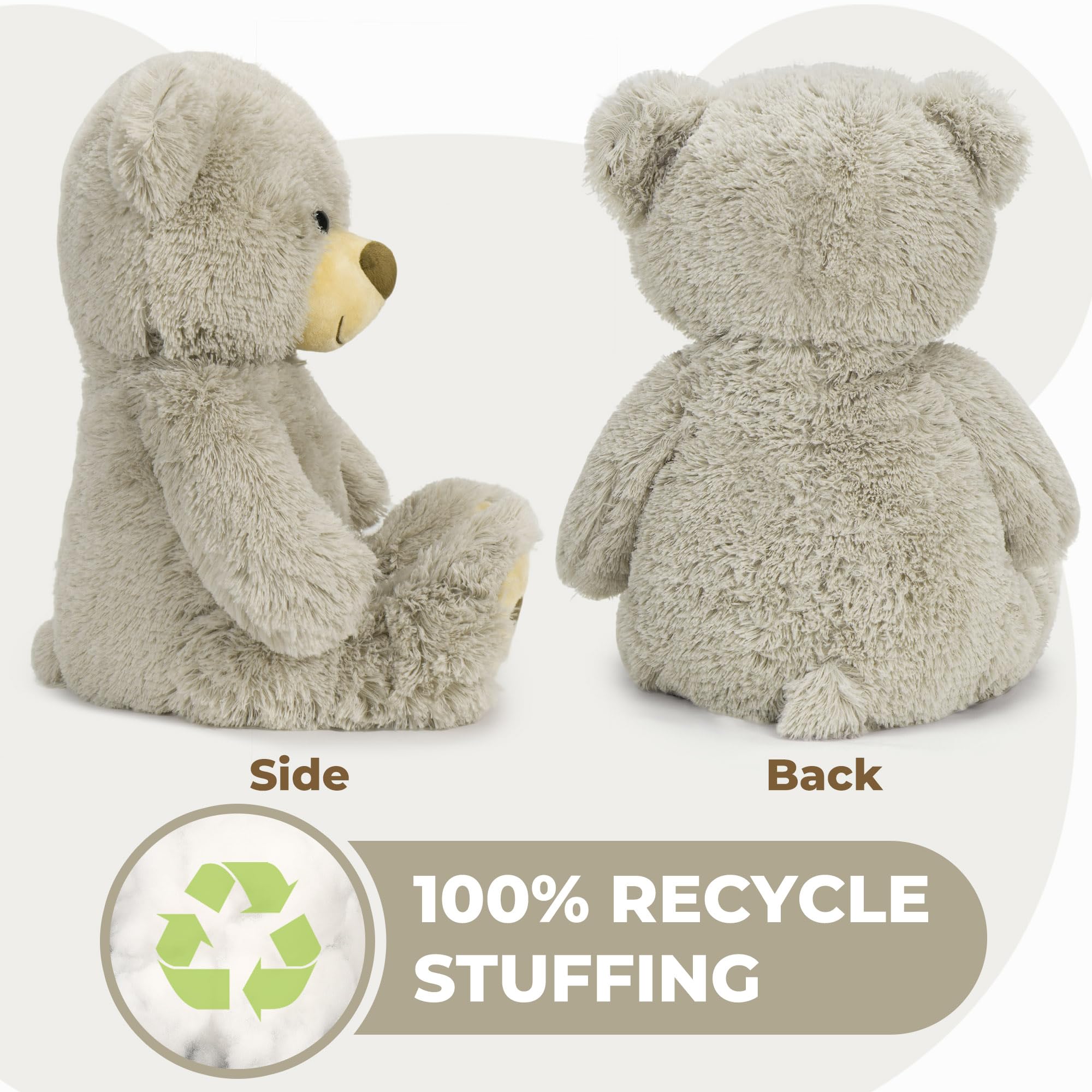 LotFancy 20-inch plush makes a comforting bedtime companion.