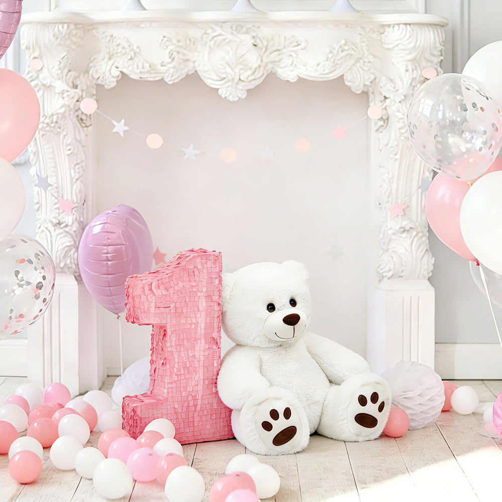 LotFancy teddy bear ideal kid room decor and cozy ambience.