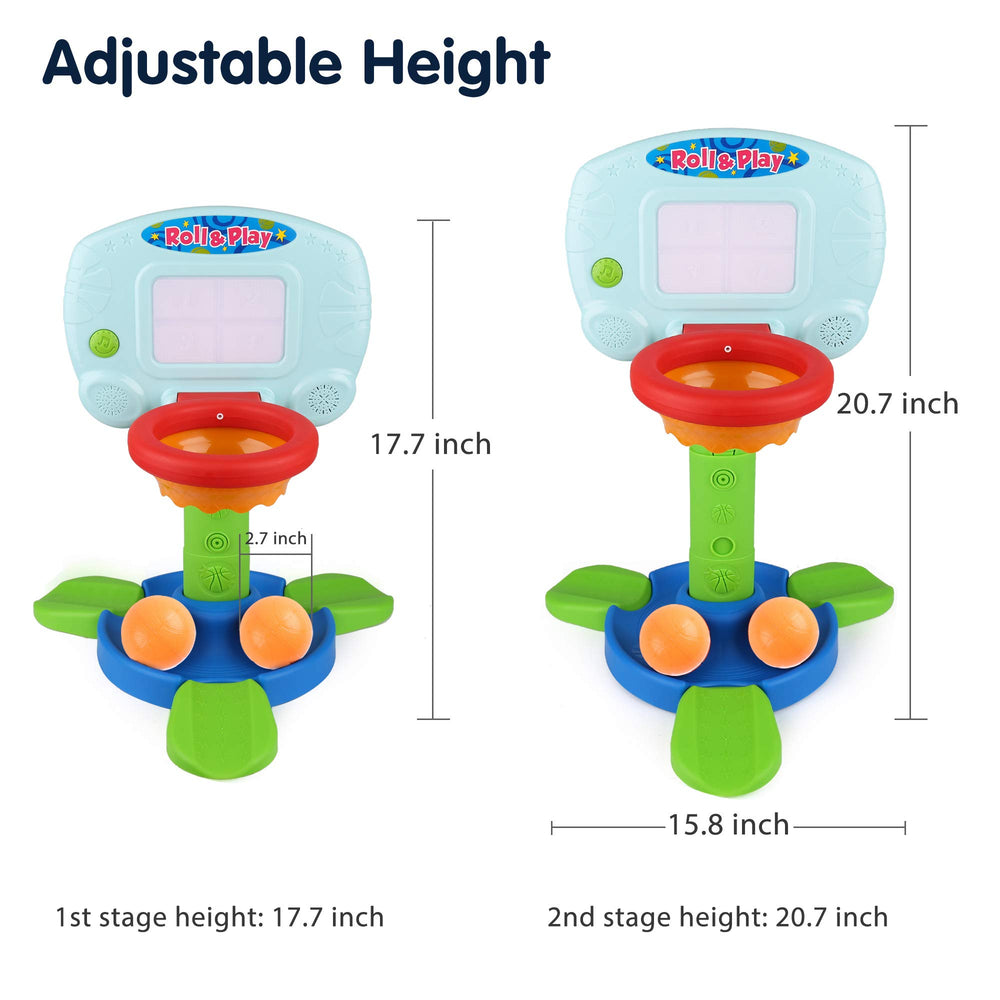 LotFancy 2-in-1 play mode for shooting and rolling fun.