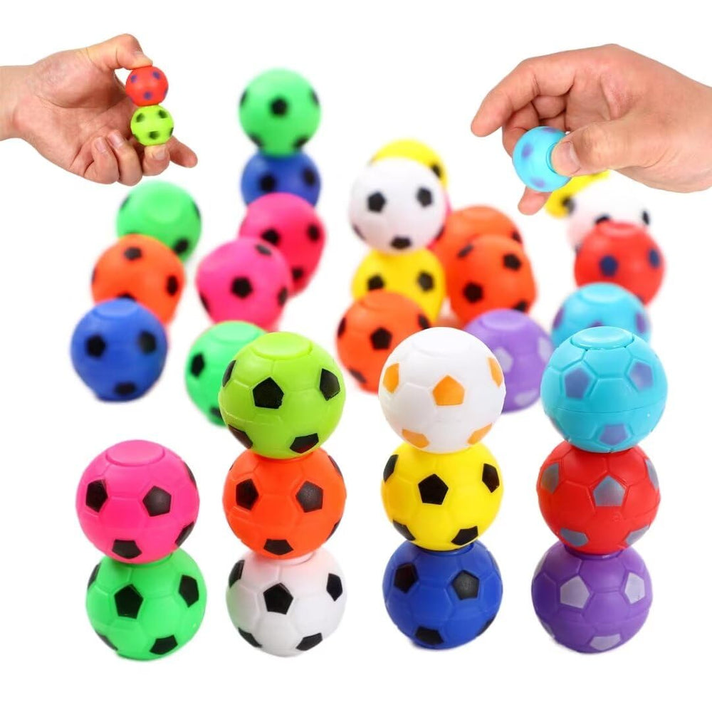 Lotofwow mini soccer ball spinner for kids, portable focus and play.
