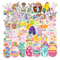 Lotsduoler Easter stickers bunny design, waterproof and perfect for journaling.