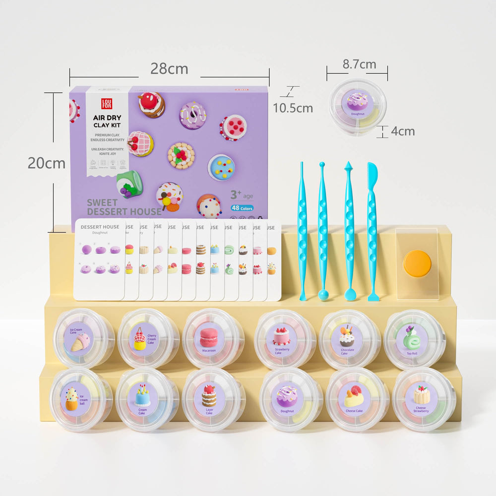 The kit dries in 24 hours without baking for quick results