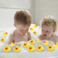 LOUHUA cute bath ducks brighten bath time and inspire imaginative play.