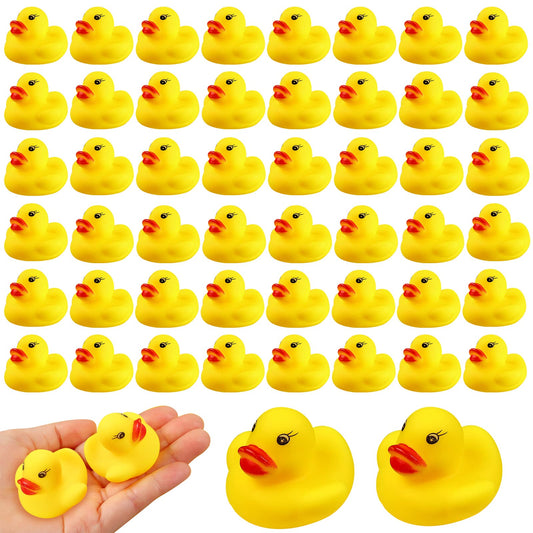 LOUHUA rubber ducks bath toys float on water for safe, engaging bath time.