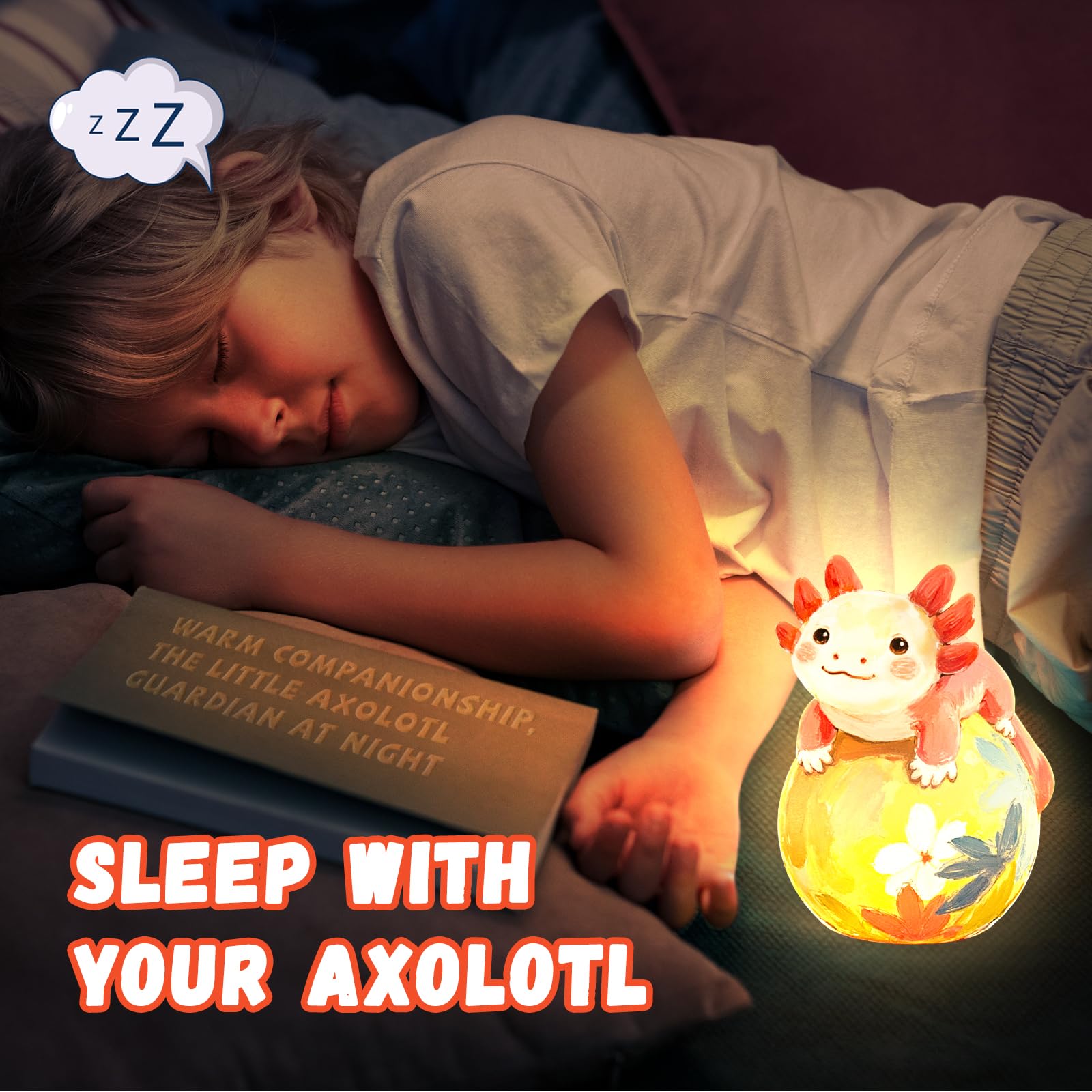 Loungelore Gift-ready packaging for axolotl lamp kit