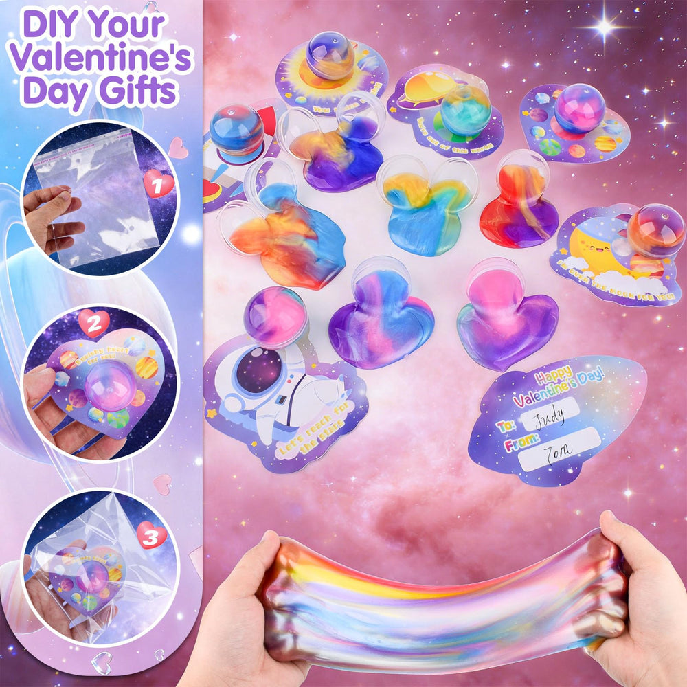 Louseadon kids stress-relief slime suitable for quiet time.