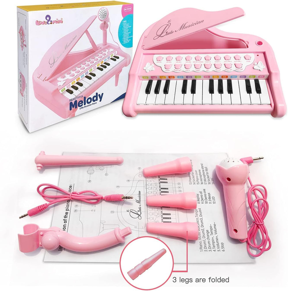 Love&Mini piano features record and play functions for creative sessions