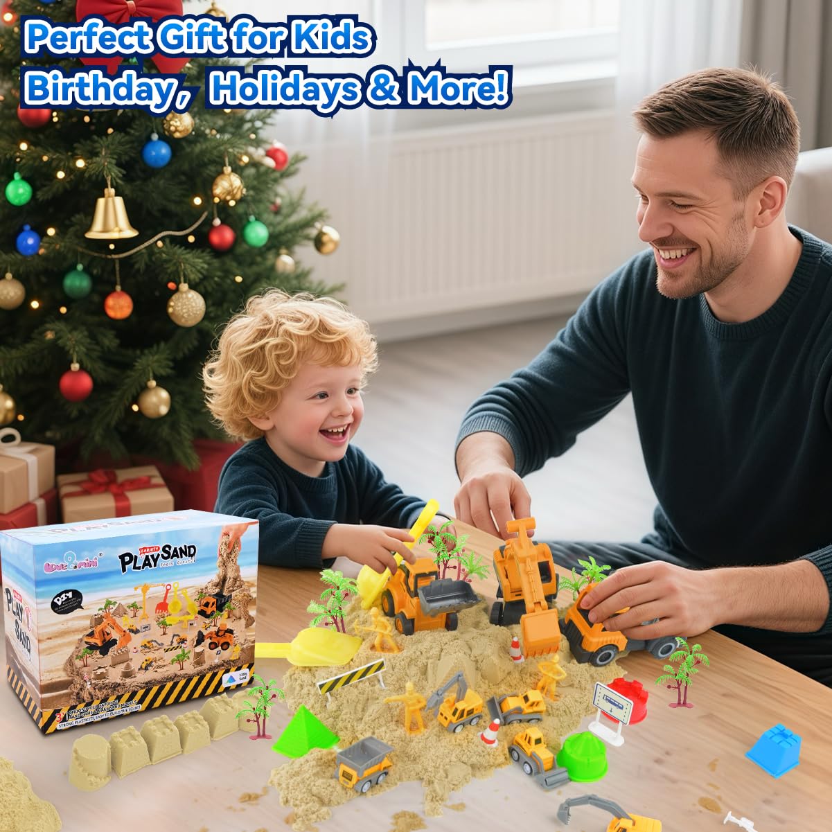 Love&Mini foldable sandbox makes setup and cleanup quick and easy.