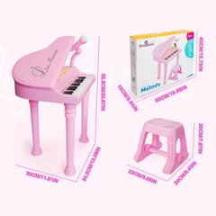 Love&Mini karaoke mode with microphone for sing-along fun
