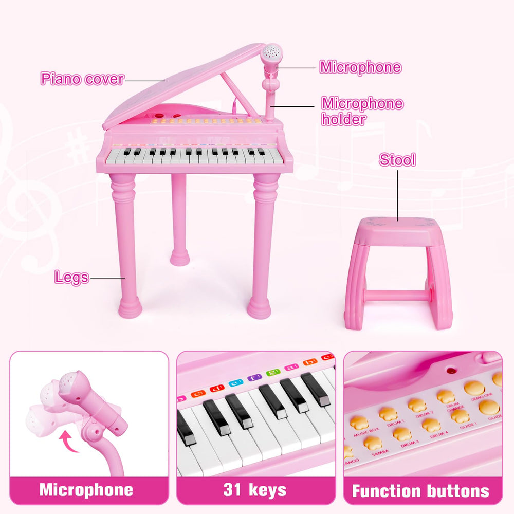 Love&Mini LED teaching display guides beginner tunes with color cues