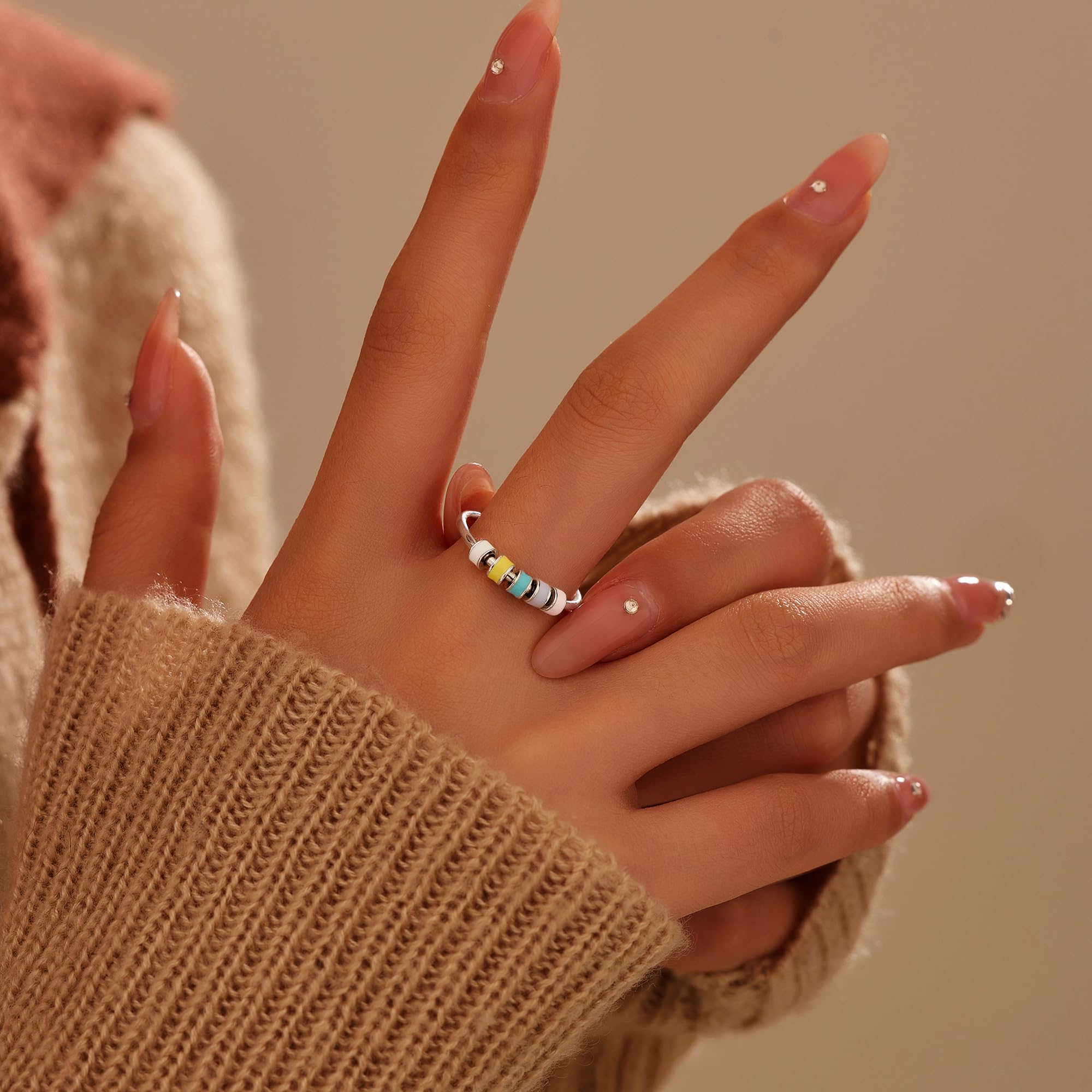 LOVECOM daily wear styling with enamel beads for subtle mood uplift