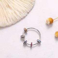 LOVECOM S925 silver fidget ring gift idea for birthdays.