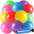 LOVEINUSA bouncy ball with knobby spiky texture for tactile stimulation and focus