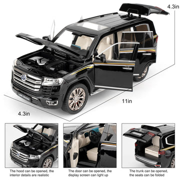 LOVEPOSELY LC300 open-hood, exposing opening engine area and hinges