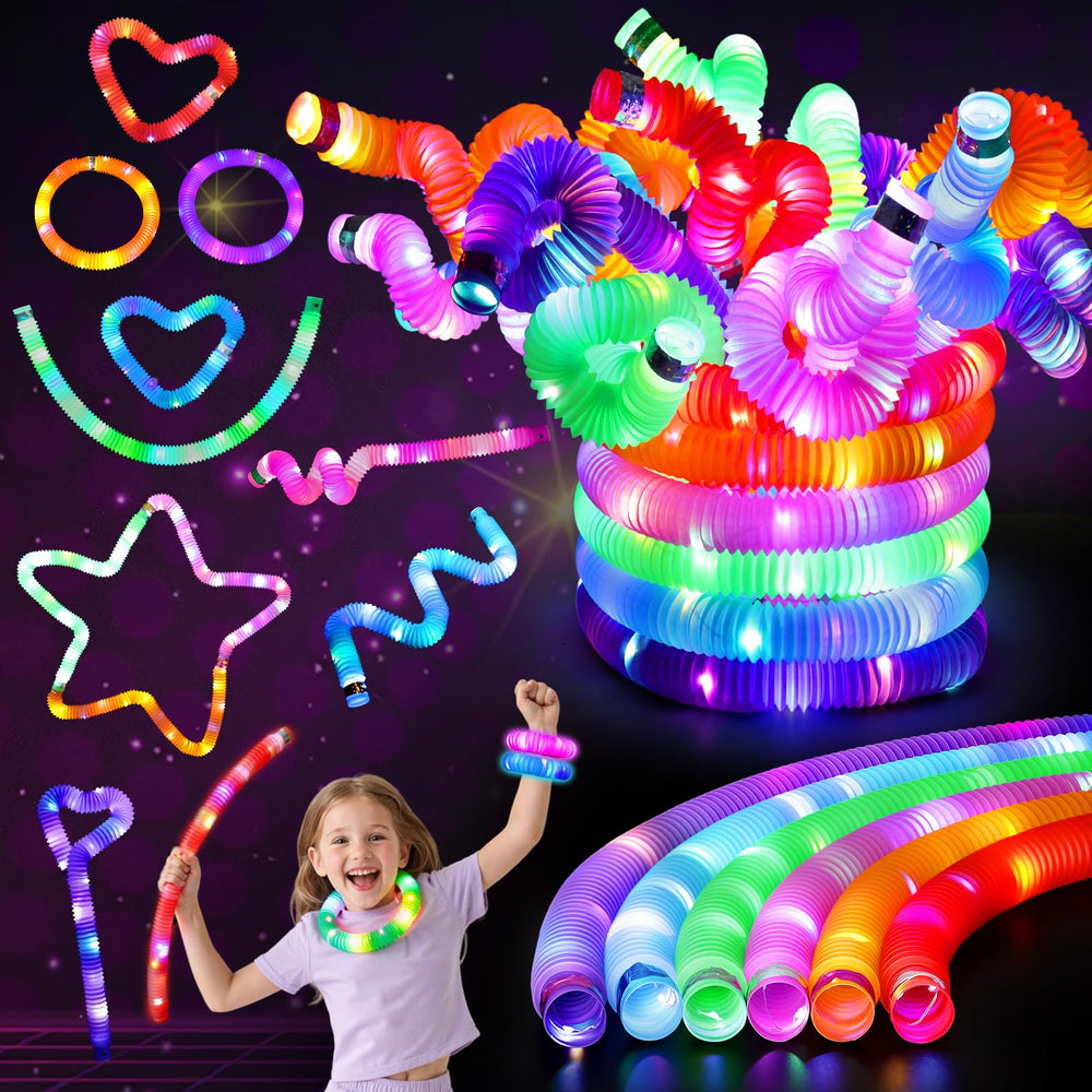 LovesTown 24pc glow sticks for party lighting and color coordination.