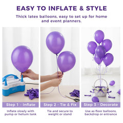 LovesTown balloon garland clusters for full-room decoration ideas.