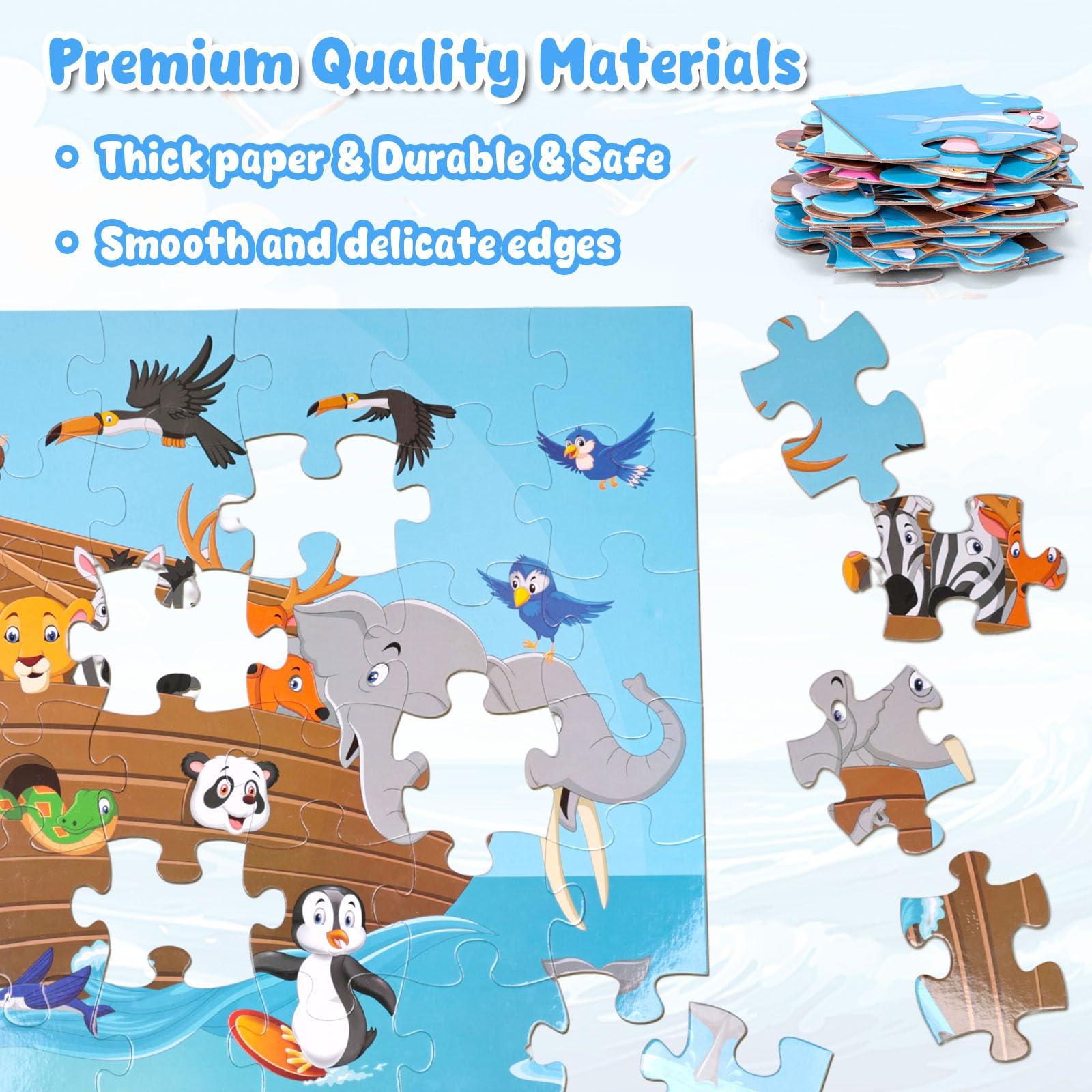 LovesTown cartoon-animal design: captivating visuals help kids stay engaged during learning.