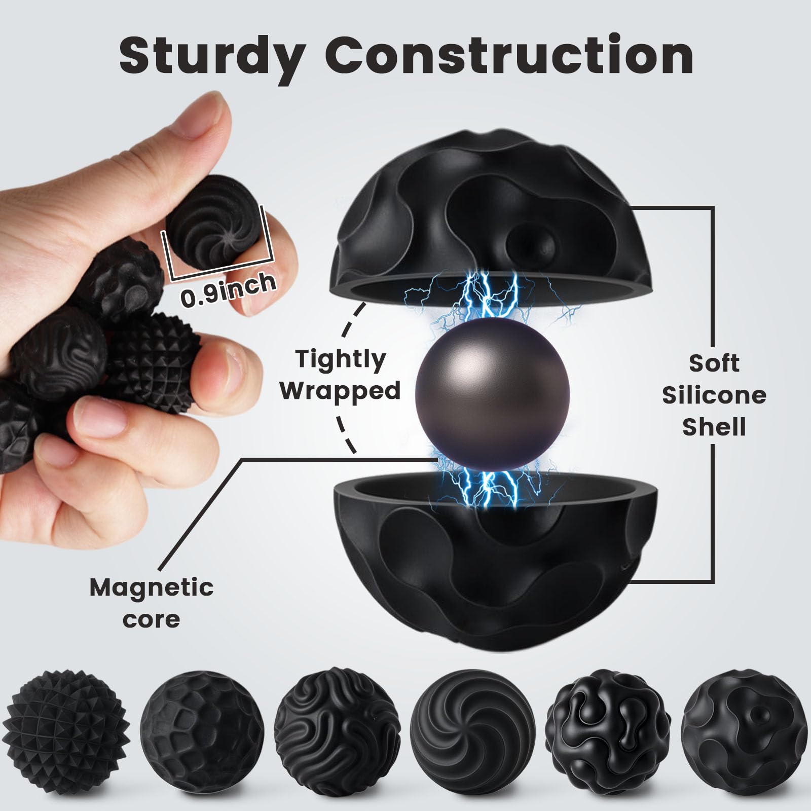 LovesTown close-up of magnets and durable silicone components