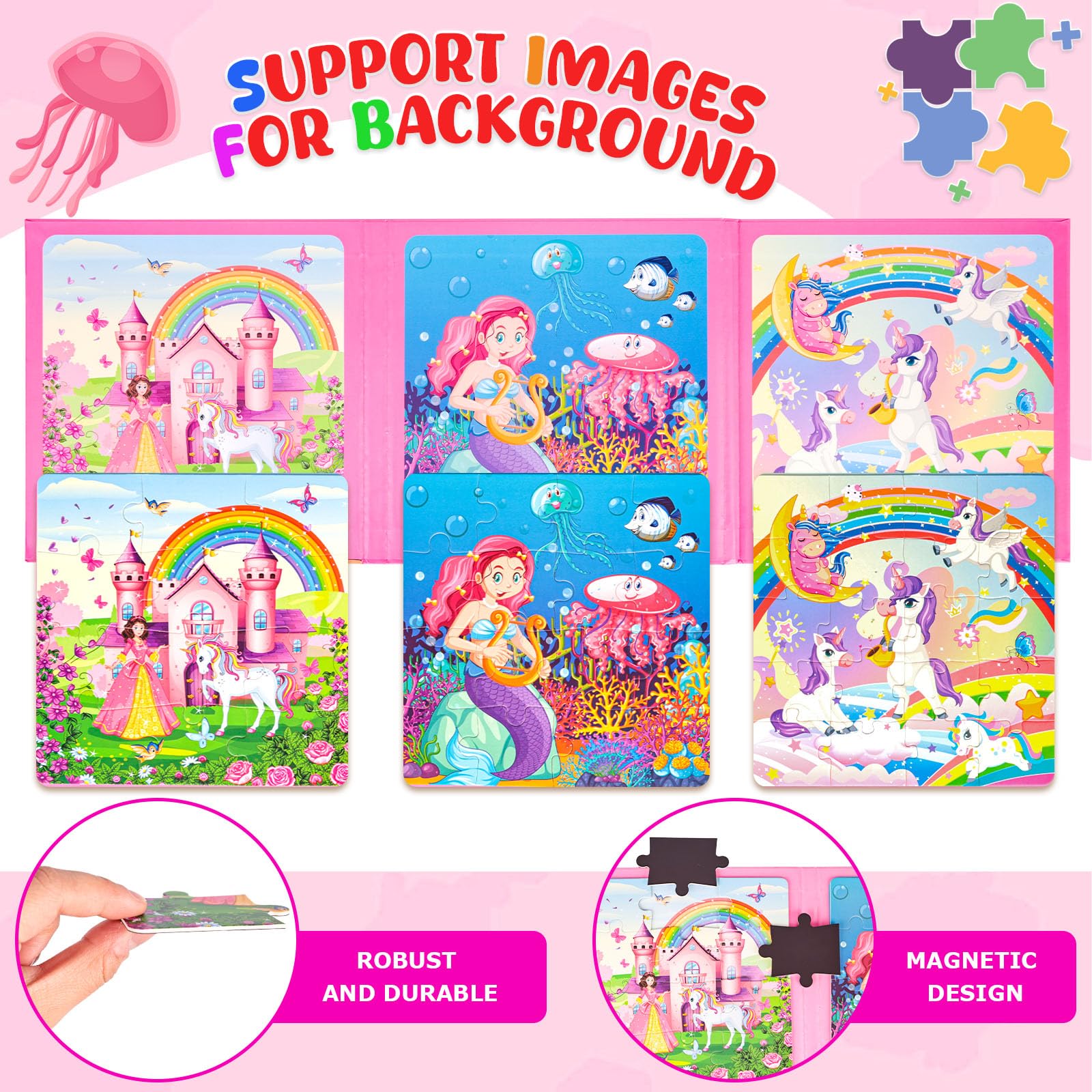 LovesTown family-friendly puzzle set invites parents and children to bond over playtime.