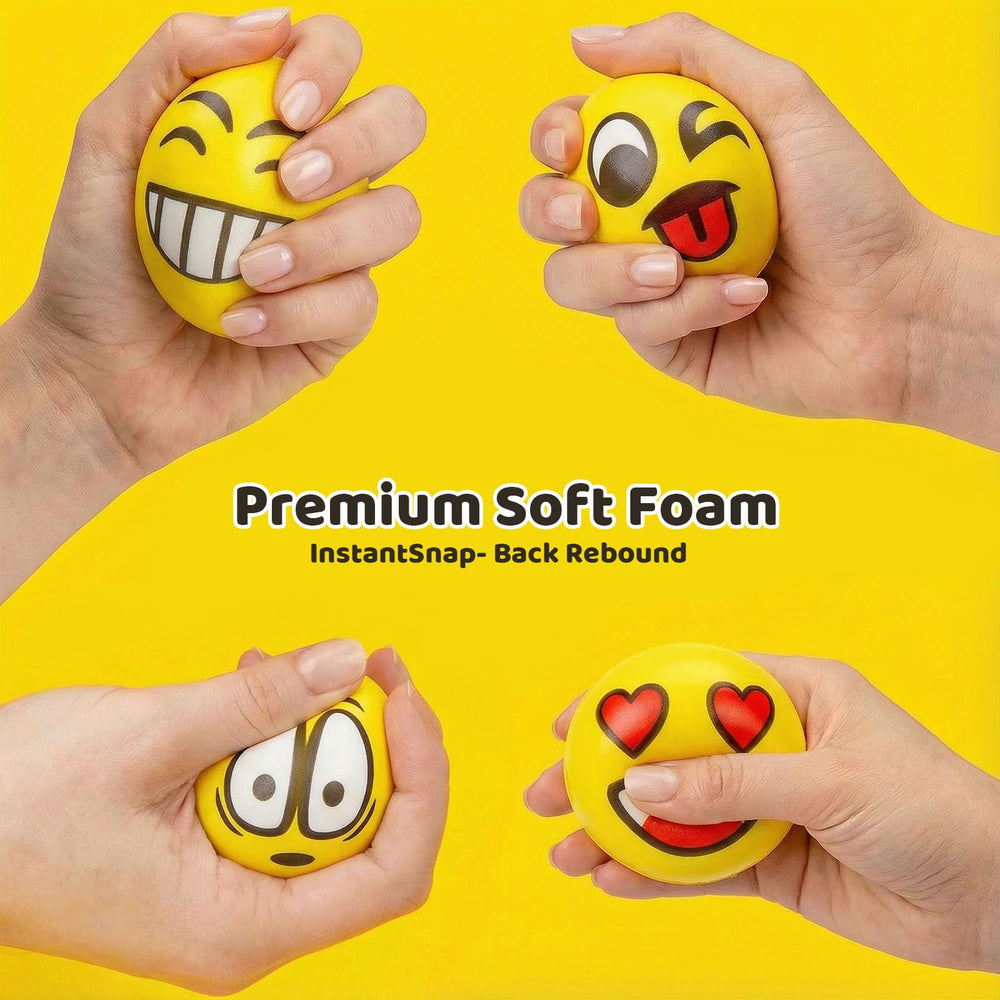 LovesTown stress balls with funny faces to engage students and prizes
