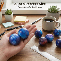 LovesTown Galaxy Ball quick-rebound foam reveals durable texture for stress relief.