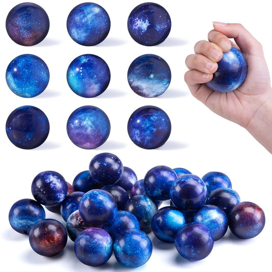 LovesTown Galaxy Foam Balls 12-pack – space-themed fidgets for classroom rewards.