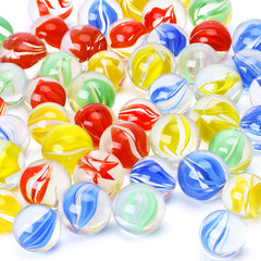 LovesTown glass marbles collection in vibrant colors for crafts and play.